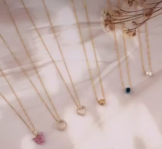Combo of 6 Stylish Gold Plated Women’s Necklaces & Chains