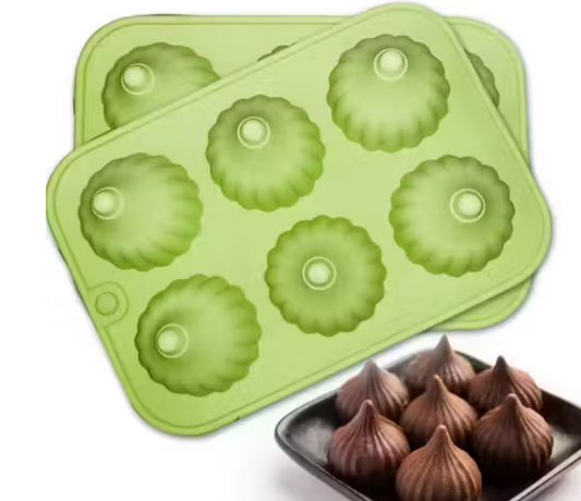 Modak Shape Silicone Chocolate Mould for Ganesh Chaturthi Festival