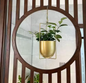 Decorative Hanging Planter Metal Design Modern Art Home Decor