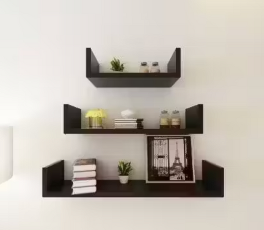 Fine Quality Wooden Hanging Wall Shelf