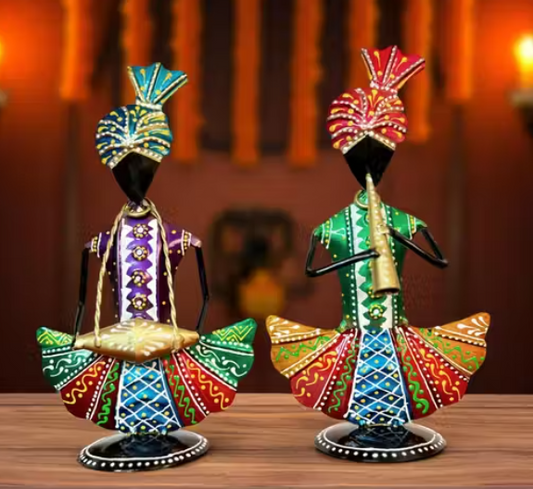 Indian Musician Decor Statues festival & Home Decoration